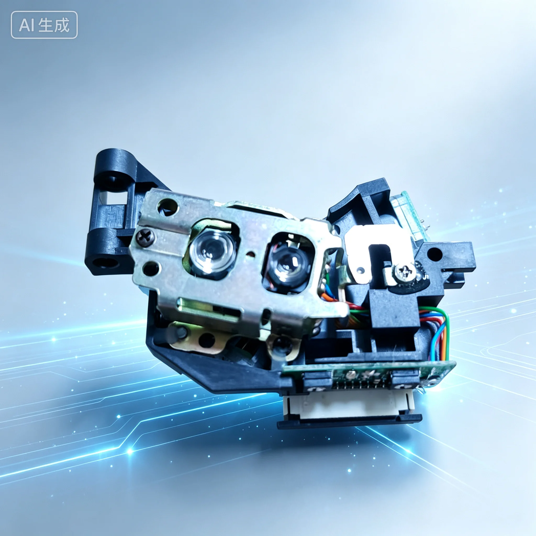 Replacement for APU0201(P5) Dual‑Eye Laser Head Compatible With DV9929B/E Player