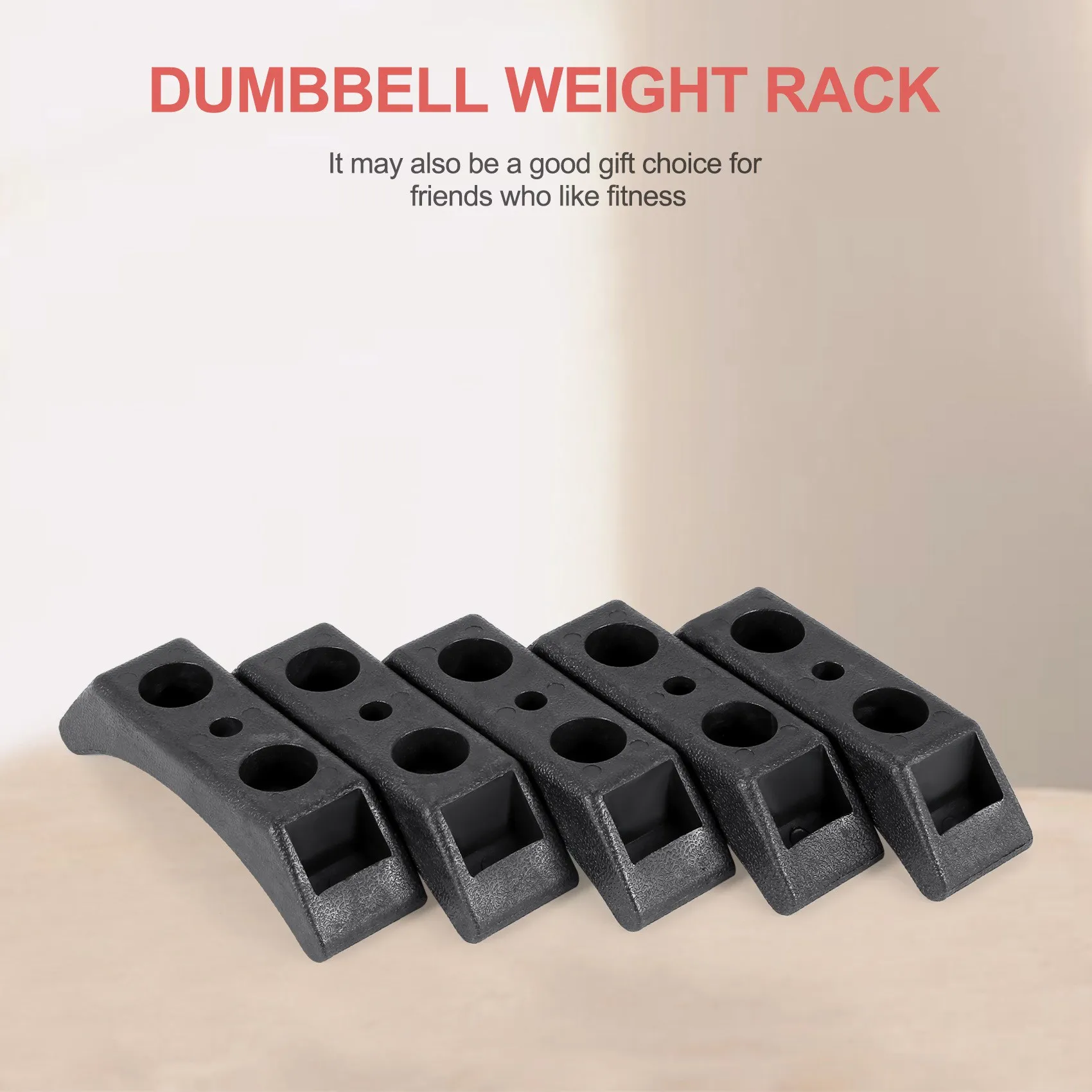 5 Pcs Dumbbell Racks Dumbbell Brackets Dumbbell Storage Weight Stands