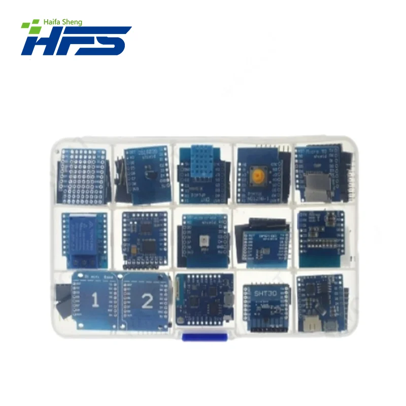 D1 Mini Pro WiFi Development Board Kit, NodeMcu, Lua, com base em ESP8266, V1.1.0 para Arduino, 15pcs