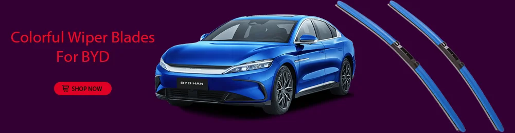 LNJING Bunte Scheibenwischerblätter für BYD Dolphin E2 E2X 2021-Heute – Detail 2