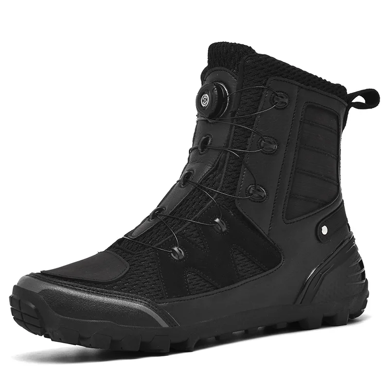 

Waterproof Motorcycle Shoes Motorcycle Boots Man Studded Boots Anti-Fall Motorcycle Equipment Wear-Resistant Motocross Boots