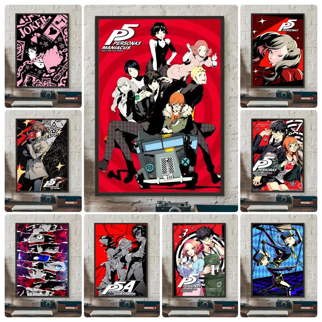 

Jigsaw Puzzles Game P-Persona 5 DIY Home Decor Adults Puzzle Games Family Fun Puzzles Educational Gift