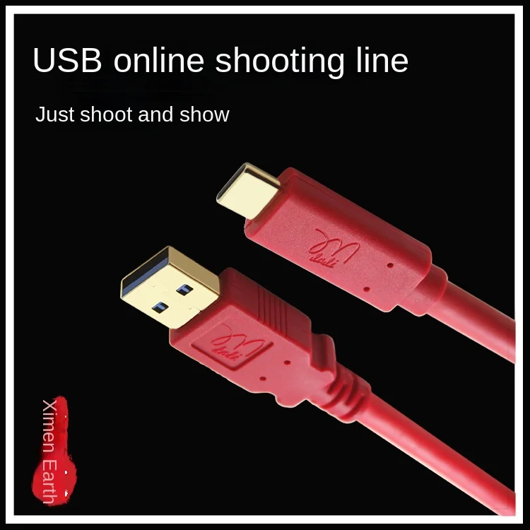 USB Type A to Type C Camera Tethered Shooting Cable To Computer 3m 5m 8m 10m For Nikon Z6 Z7 Canon EOS R RP Fuji GFX100 X-T3