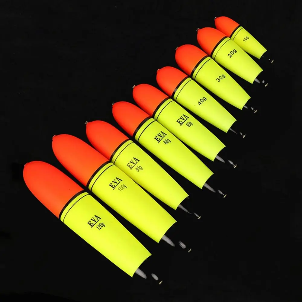 1pc 10g-120g Foam Fishing Float Floating Buoyancy EVA Elastic Boya Fishing Float Rock Fishing Bobber Flotador Peche Boia Tackle