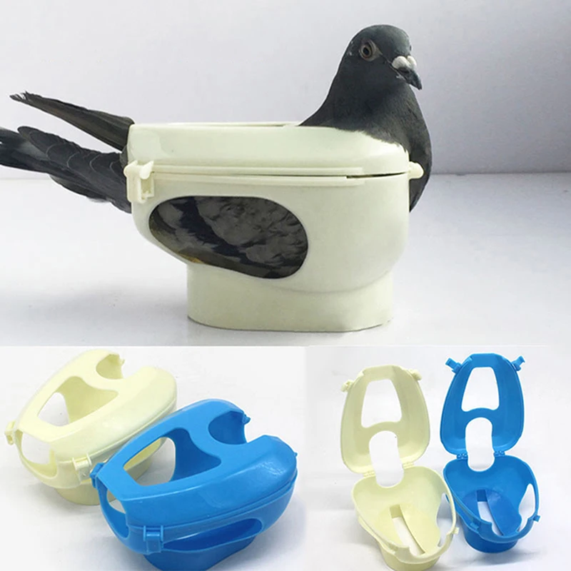 1Pc  Multipurpose Plastic Racing Pigeon Holder Bird Fixed Frame Rack Medicine Feeder Dove Special Vaccination Injection Fixer