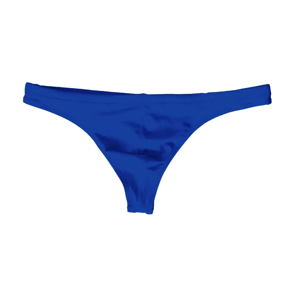 Men's Thongs Sexy Low Waist Swim Beach Jockstraps Bikini Bathing Suit Breathable Swimwear Elastic Underwear Ultra-Thin Lingerie