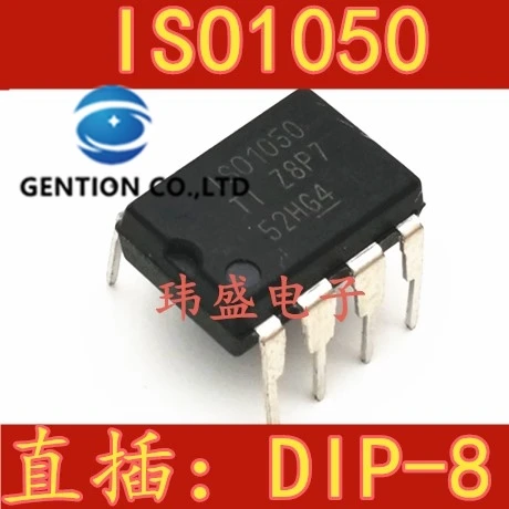 10PCS IS01050 ISO1050DUBR DIP-8 drive receiver and transmitter in stock 100% new and original