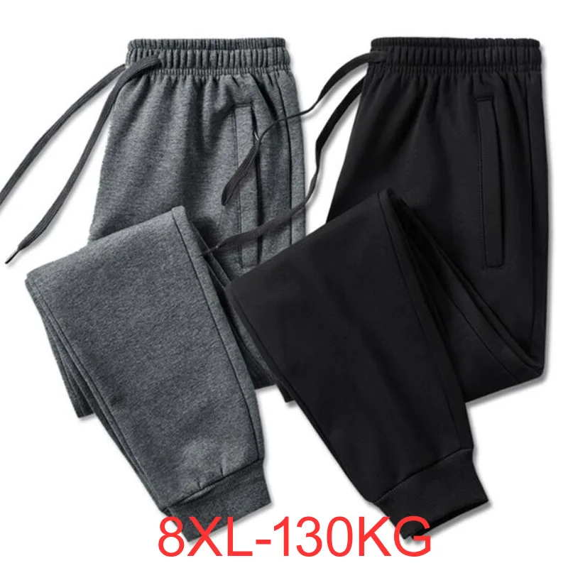 

Casual Pants Men Fitness Sportswear Tracksuit Bottoms Skinny Sweatpants Cotton Trousers Gyms Jogger Track Pants Mens Joggers 8XL