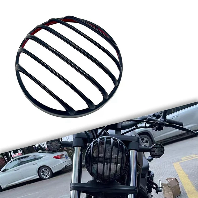 ฝาครอบตะแกรงหน้ารถจักรยานยนต์2X สำหรับ Honda Rebel CM500 CMX 300 500 2020-2021