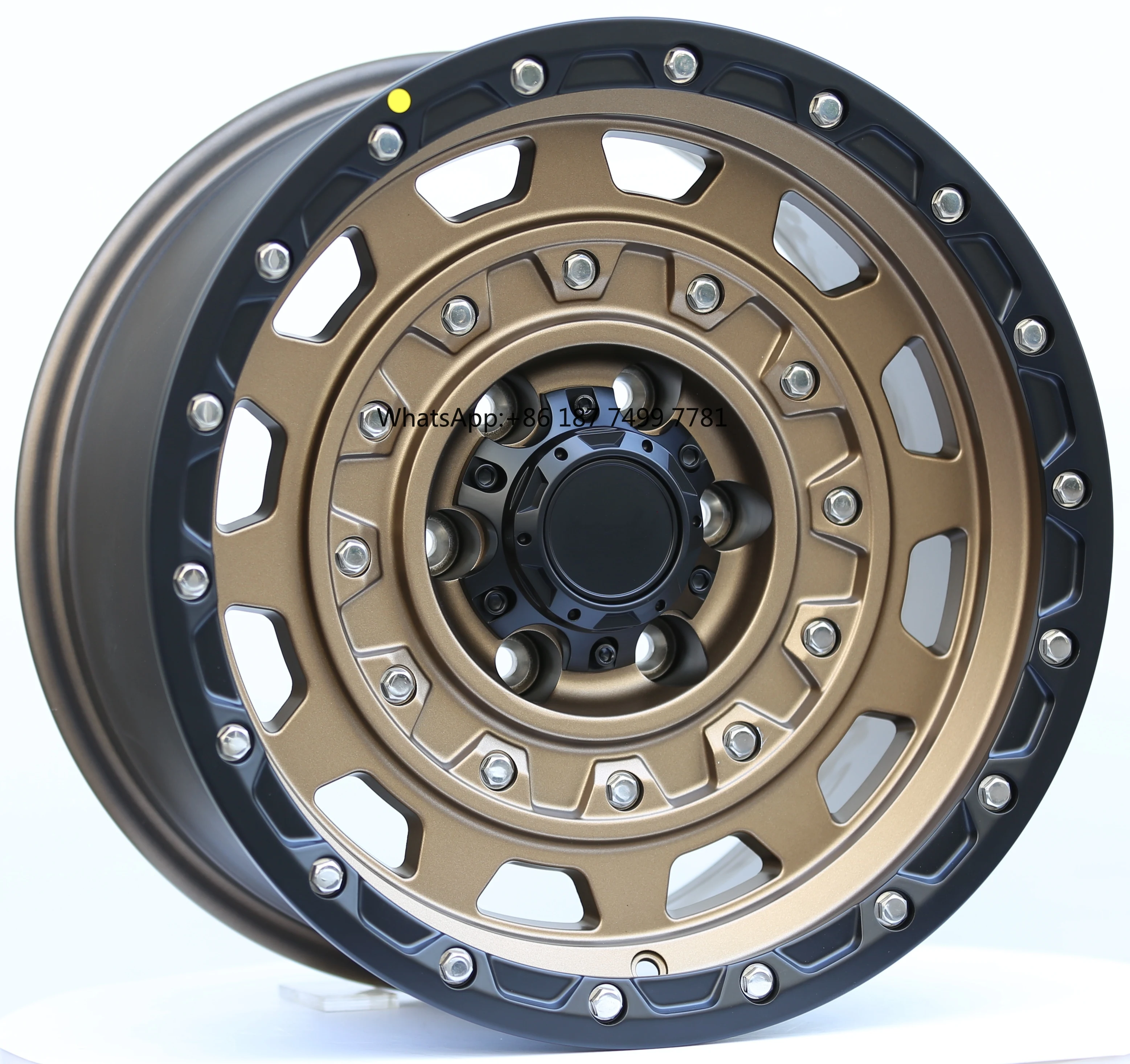 

17 Inch Off-Road Modified Aluminum Alloy Wheels 5 X127 6 X139.7 Compatible for . Raptor F150 for Dodge SUV Pickup SUV Wheels