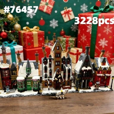 

Набор игрушек Hogsmeade Village Assembly для детей и взрослых, совместимый с LEGO 76457