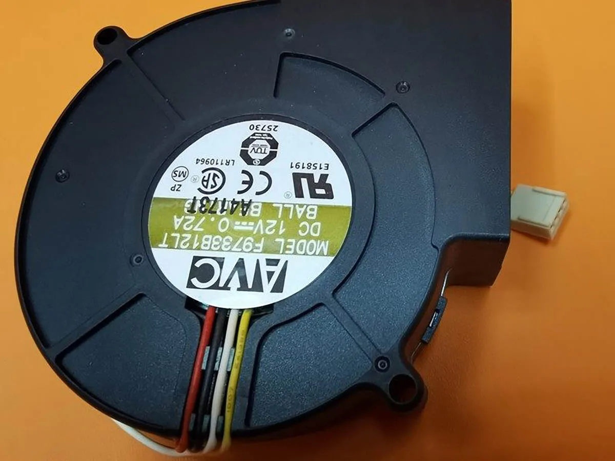 F9733B12LT  12V 0.72A 9733 Centrifugal Turbine Blower Impeller Cooling Fan