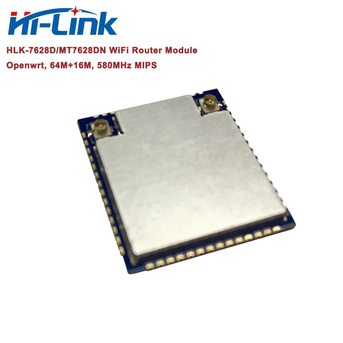 Free Ship 1pcs MT7628D/N 300mbps Openwrt WiFi Wireless Router Module with 64M+32M HLK-7628D