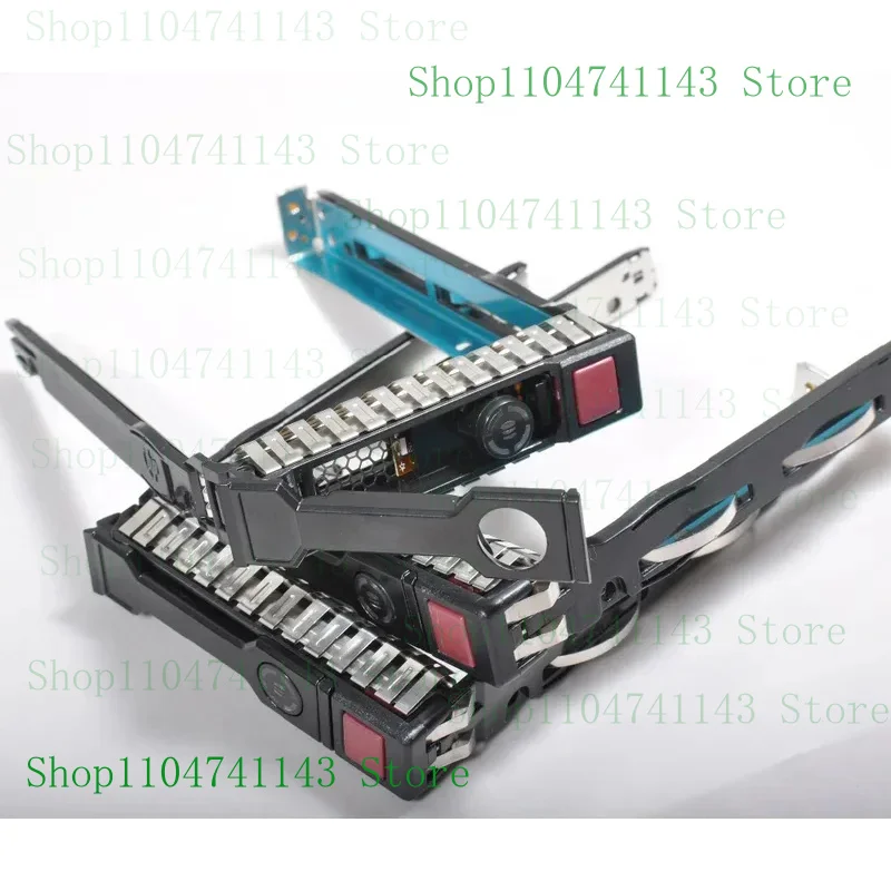 

10x Оригинал 651687 -001 2,5-дюймовый лоток для жесткого диска SFF SAS SATA для HP G8 Gen8 G9 DL380p DL360p со светодиодной микросхемой 651699 -001 ML350e