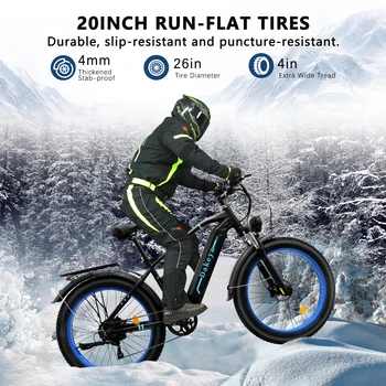 1600W Fat Tire Electric Bike 1