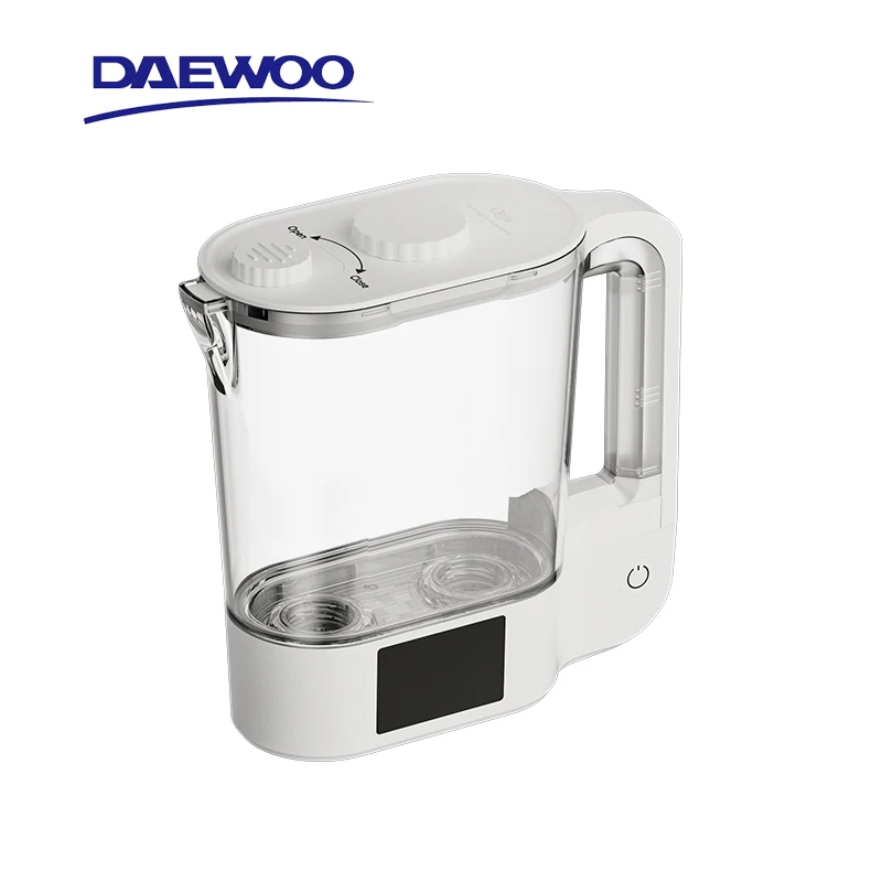 2L Hydrogen‑Rich Water Pitcher Portable Hydrogen Water Generator LED Display Type‑C Electrolysis Water Jug for Home Daily Drinki