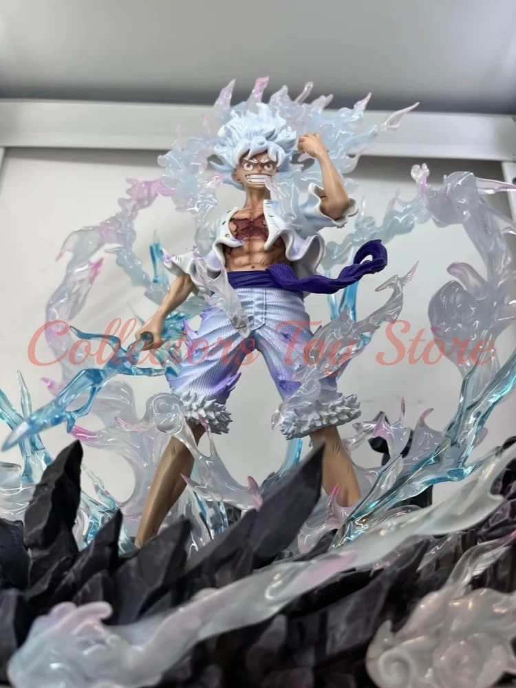 [Fabricado por jt] brinquedos de anime de uma peça skypainting nika luffy anime periférico gk figura estátua modelo colocamentos menino presente de natal