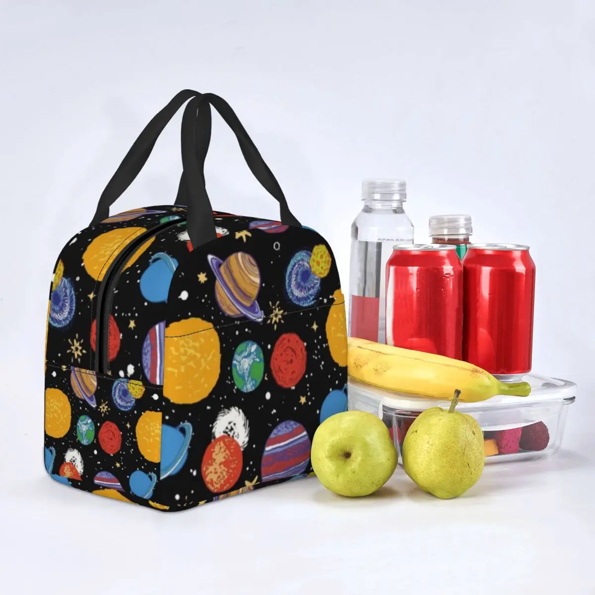 

Portable Lunch Bags For Women Handbags Ice Cooler Picnic Bags Insulated Thermal Lunch Box Pouch Children School Food Storage Bag