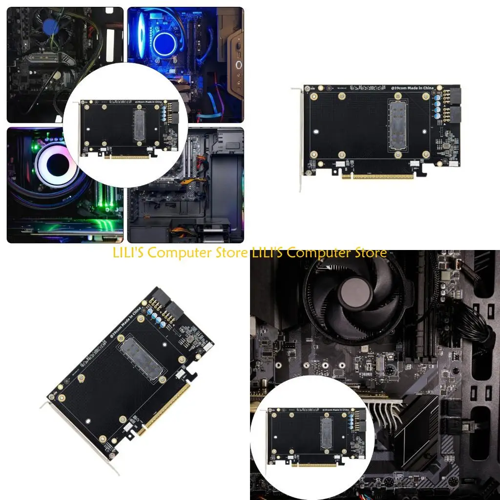 

A52B Universals SXM2 V100 GPU Converters For Standard PCIe Slots High Efficiency Cooling System