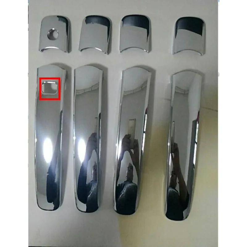 Car styling Chrome Side Door Handle Cover Trim for NISSAN X-Trail T31 2009 2010 2011 2012 2013