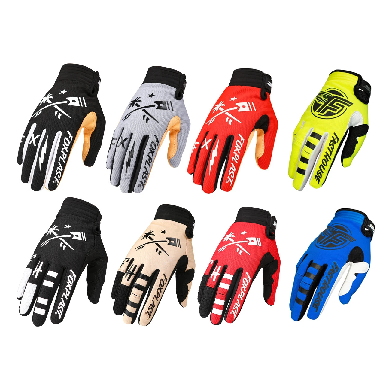 Brand Motocross Gloves MX Motorcycle Motorbike Racing DH Mountain Bike Cycling Gloves MTB BMX Off Road Outdoor Sports Gloves