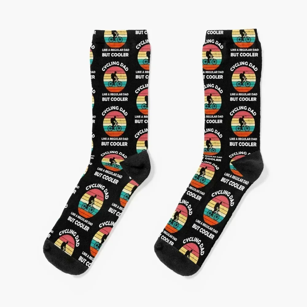 

Cycling Dad Like A Regular Dad But Cooler - Best Gift For Fathers Day very bad bike ride Socks set Socks For Men Women's