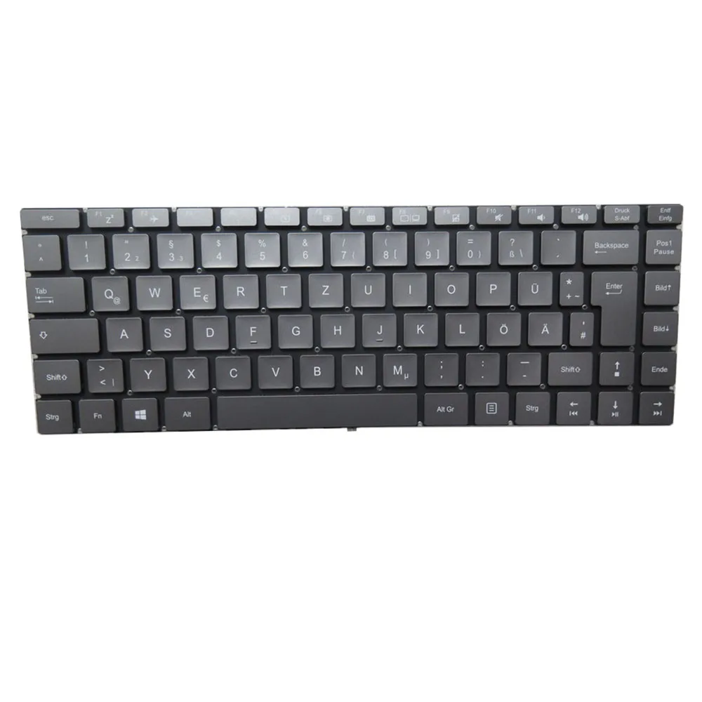 Laptop Keyboard For CEPTER DREAMBOOK N520-02 N52002 15.6 German GR Black/Gray