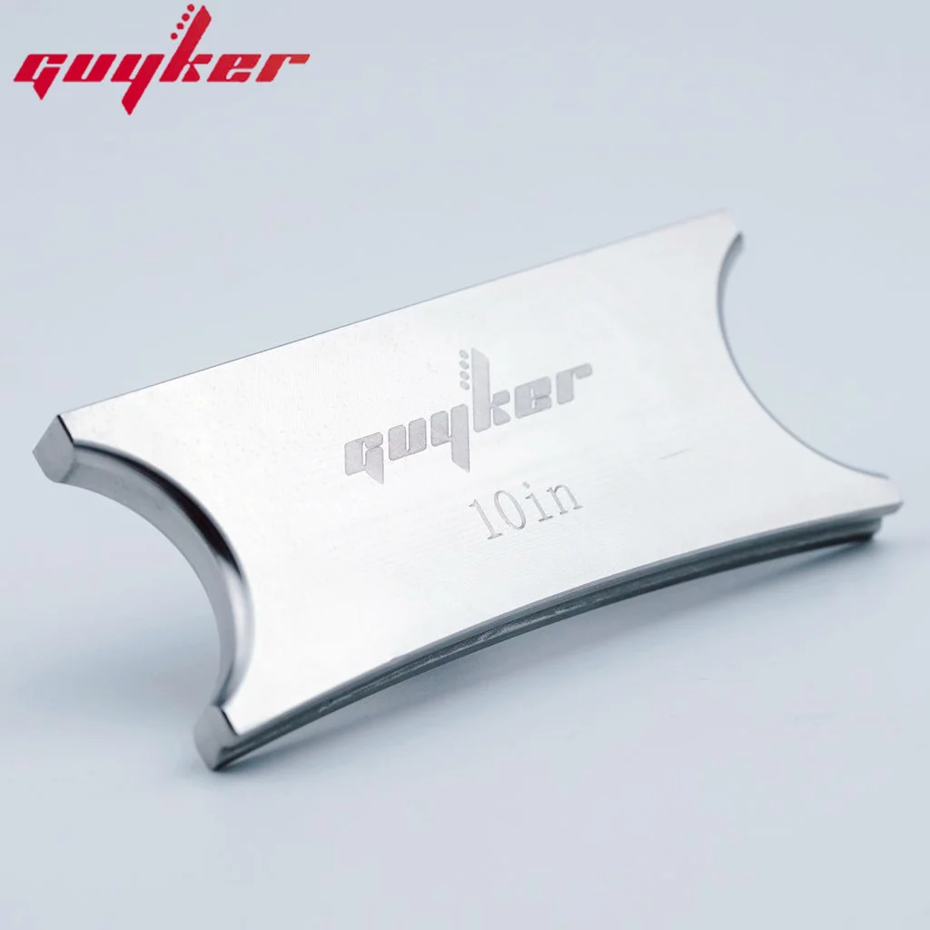 Guyker 8 Types Stainless Steel Guitar Radius Manually Press Fingerboard Fret Press Caul Insert Handheld Version Guitar DIY Tools