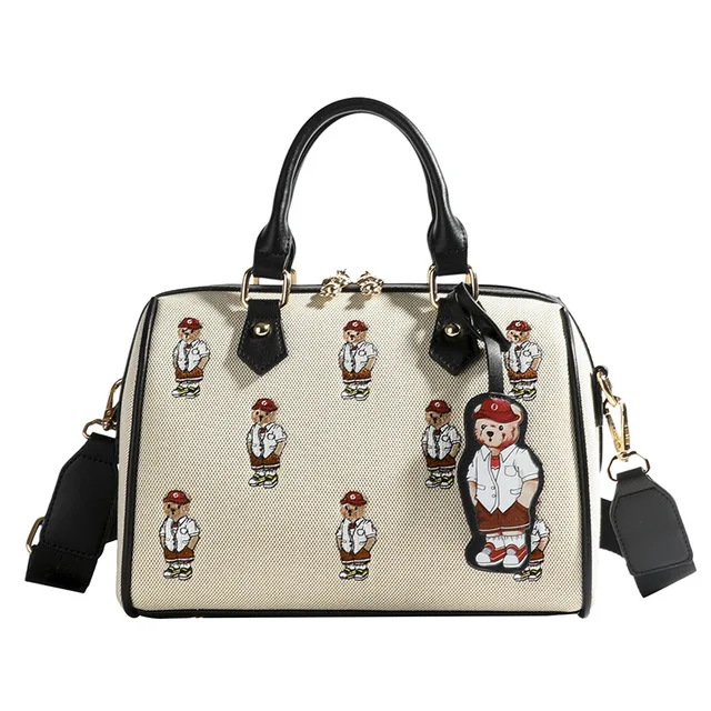 Beibaobao 2024 nowa dorywczo pojedyncza torba na ramię Crossbody podręczna torebka retro FBolso de mujerashion modna torba damska