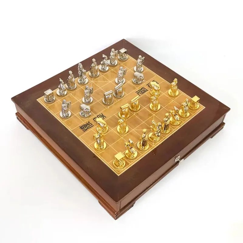 

New Product Large Metal Chess High-end Metal Chess Set