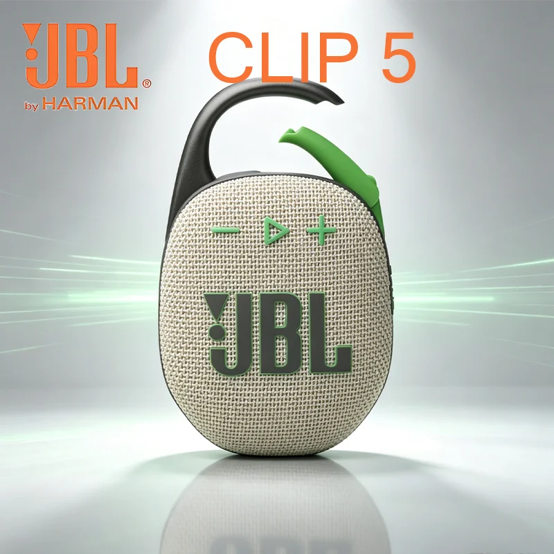 JBL CLIP5 Outdoor Sports Clip Speaker For Beach Shower Bike And Home