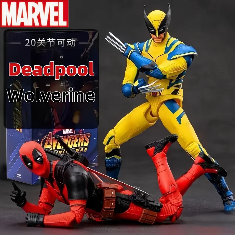 

Marvel Legends Deadpool Wolverine Action Figure Model Deadpool 3 Serise Zd Toys Anime Statue Figurine Gifts Kids Toys