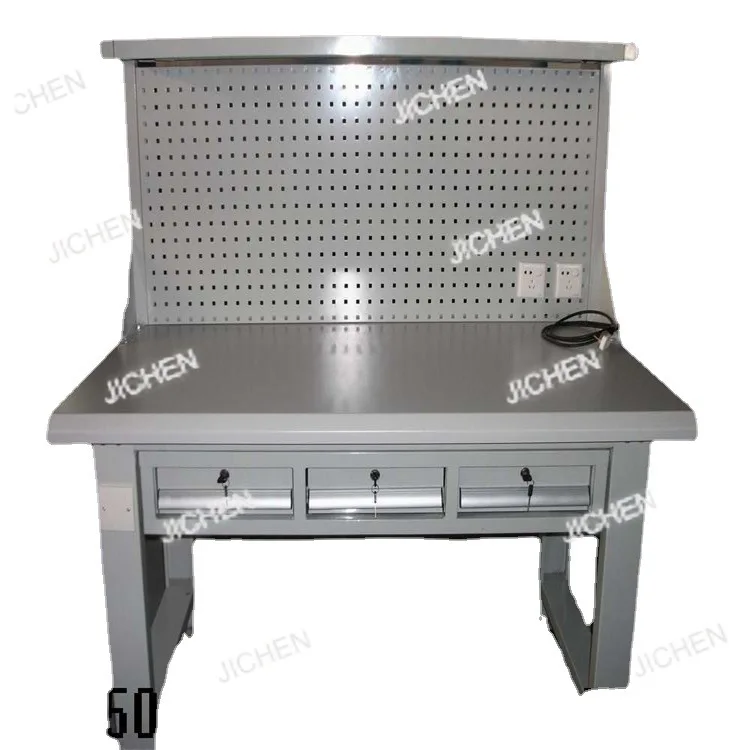 DepositInjection workshop workbench Heavy duty with hanging plate with drawer Fitter workbench Anti-static workbench