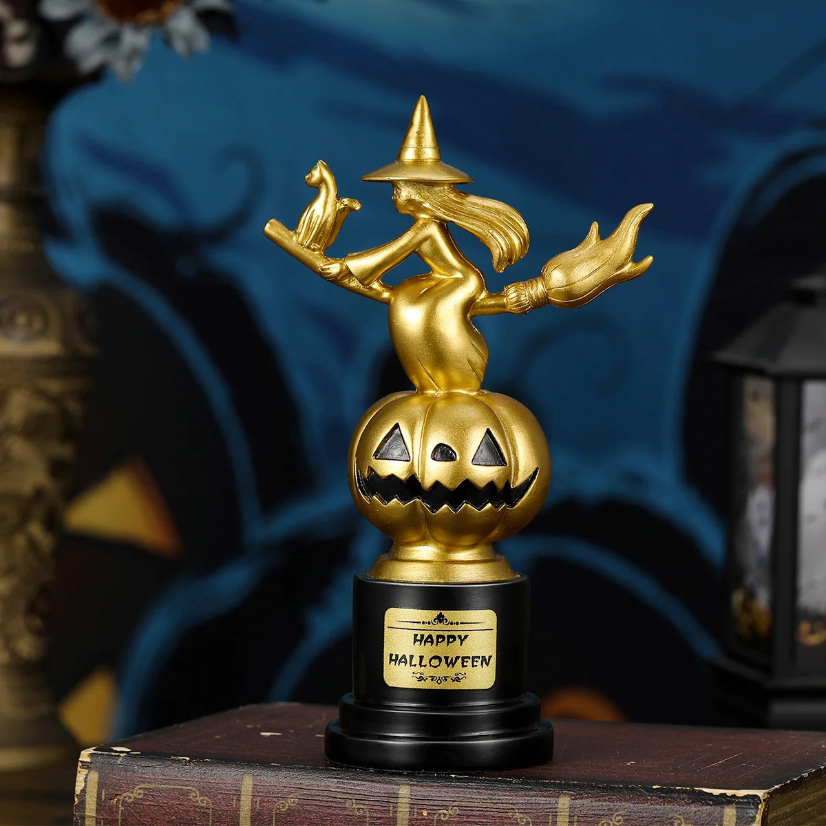 

For Best Costume Contest Winner Golden Award Trophy Award Ceremony Trophy Party Prize Decor
