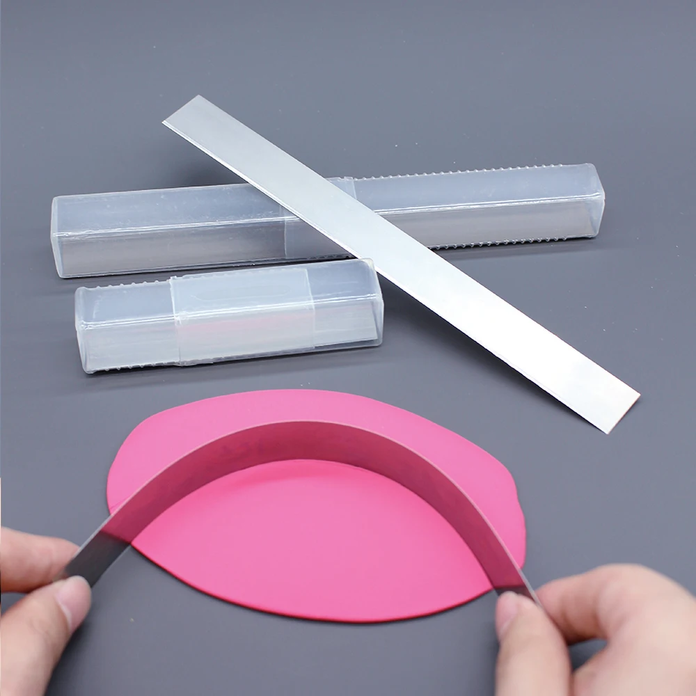 2pcs Pottery Tools Clay Cutting Blades Bendable Soft Pottery Molding Blades Polymer Clay Molding Tools Engraving Tools
