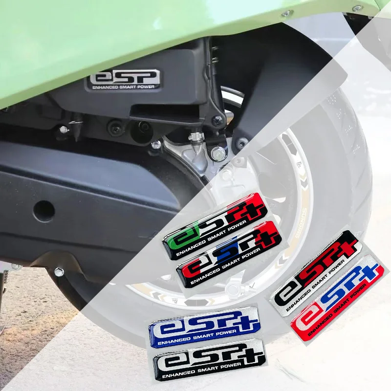 Suitable for ESP PCX160 PCX150 NSS350 LEAD125 Motorcycle Badge Modification Soft Rubber Bright Surface Stickers Decoration Decal