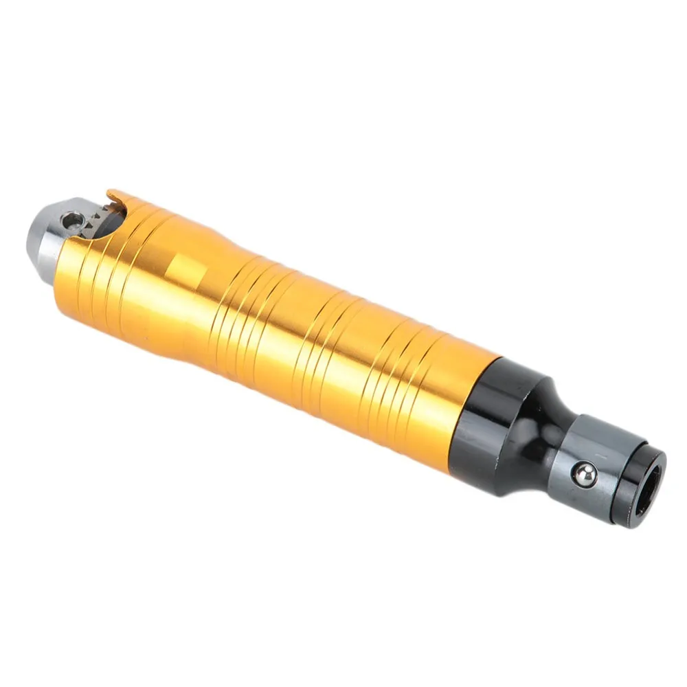 Precision Gold Flexible Shaft Handle Length 13.6cm Steel Rotary Angle Grinder Tool Jewelry Engraver Tool for Jade Carving
