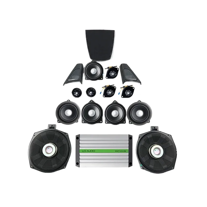 

For BMW 5 Series F10 F11 Special Car Audio Parts HK Upgrade Plug and Play High Power Speaker Tweeter Subwoofer LQ DSP Amplifier