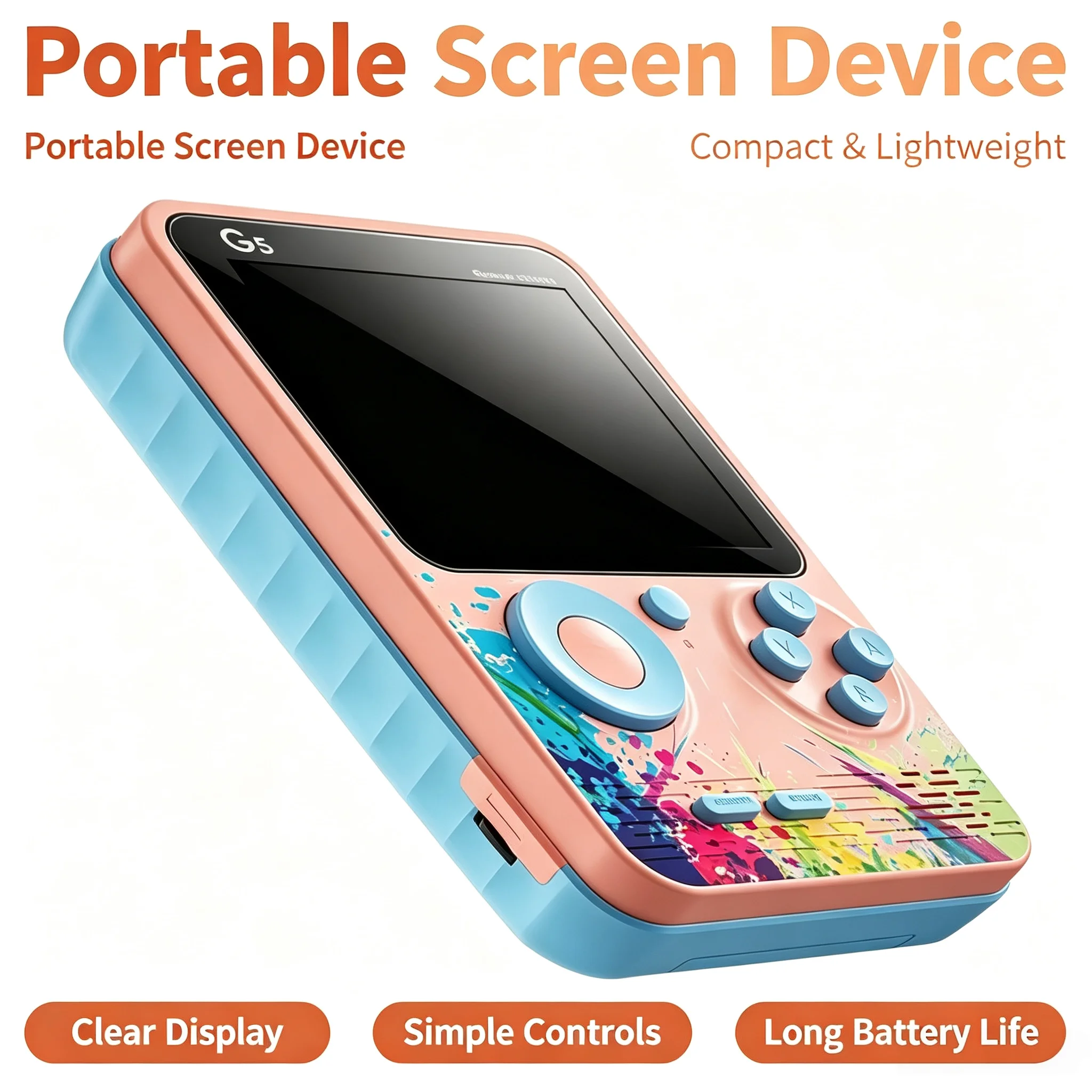 Gaming Console G5 - G5 MINI Retro Pocket Handheld Game