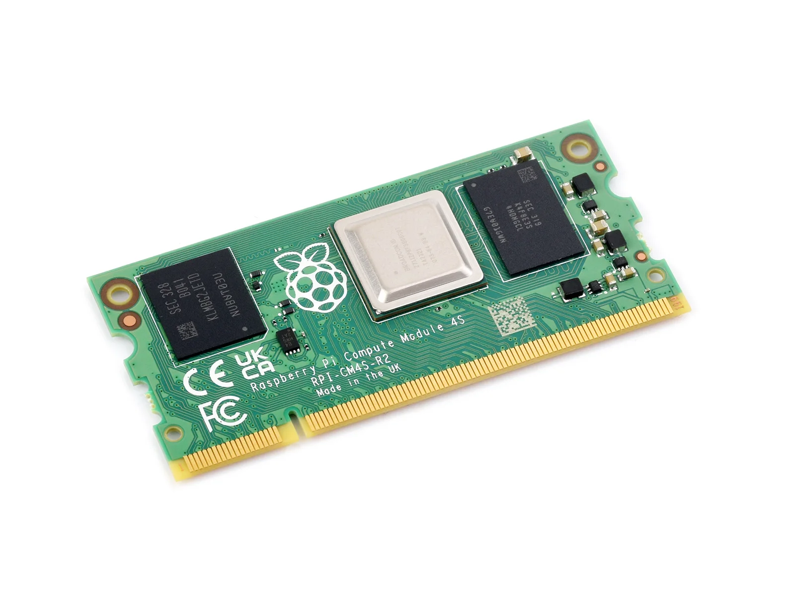 Raspberry Pi Compute Module 4S, Powerful Performance, High-Speed EMMC Flash, Compatible With CM3 Expansion Boards, Options For R