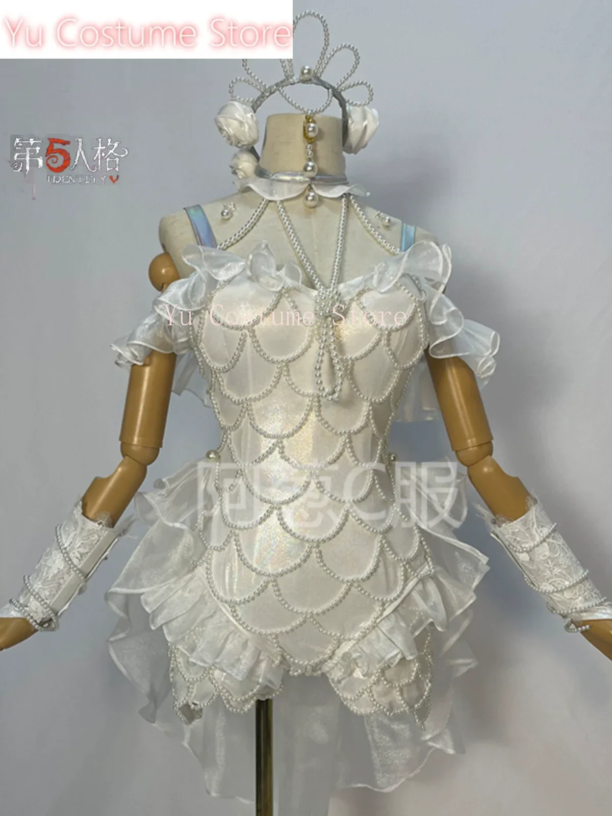 

COWOWO Identity V Grace Dress Cosplay Costume Cos Game Anime Party Uniform Hallowen Play Role Clothes Clothing