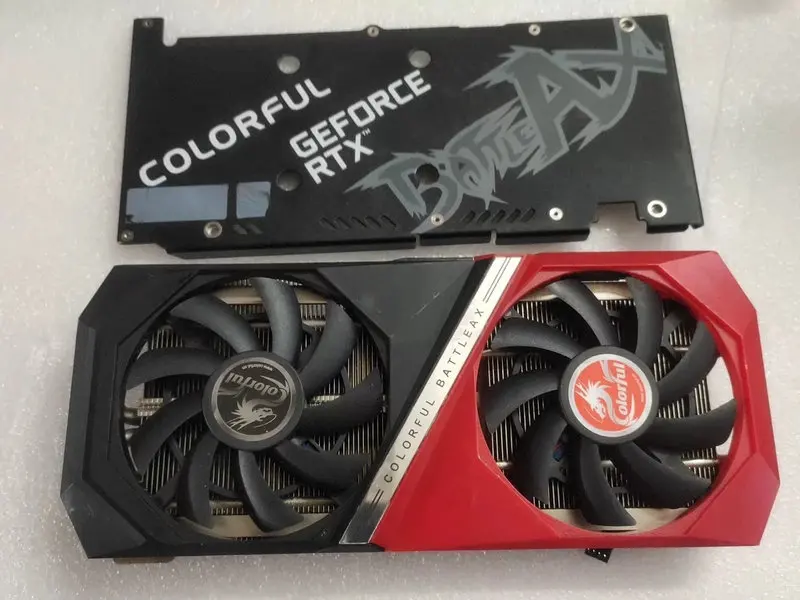 

The Radiator Cooler for Colorful RTX3060ti RTX3060 DUO Graphics Video Card