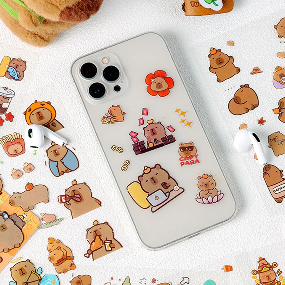 Cute Cartoon Sticker Cartoon Notebook Sticker For Travel Diary School Rewards Book Decoration