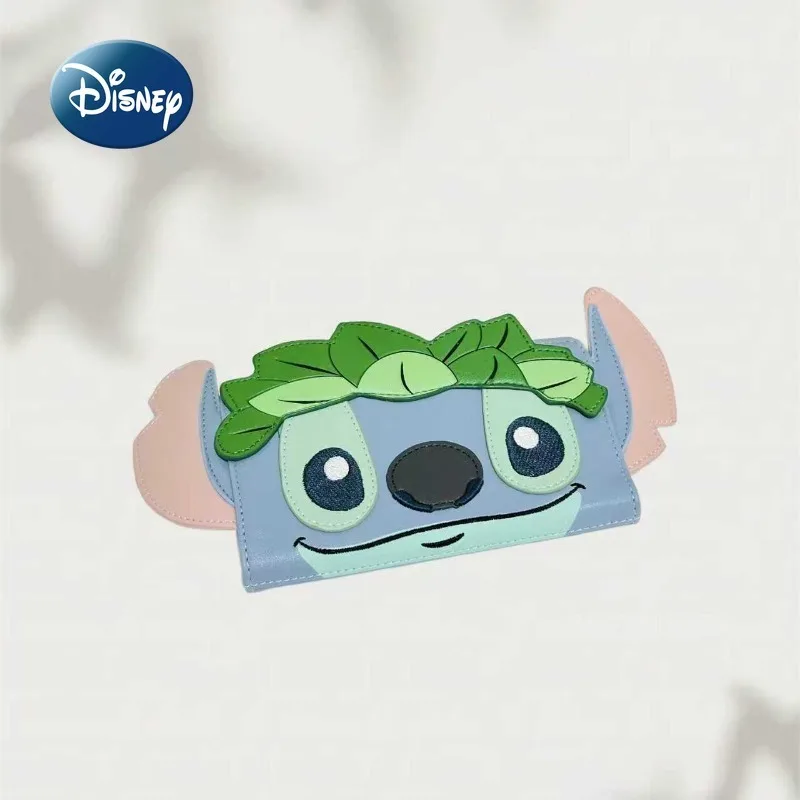 Disney New Loungefly Original Stitch Wallet Large Capacity Women's Wallet Multiple Card Slots Fashion 3D Wallet High Quality