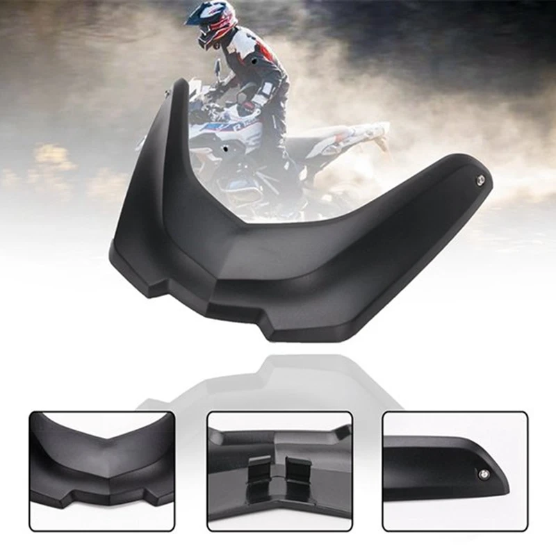 Motorcycle Front Fender Beak Extender Extension Wheel Cover For BMW- R1200GS ADV LC Adventure 2013 2014 2015 2016