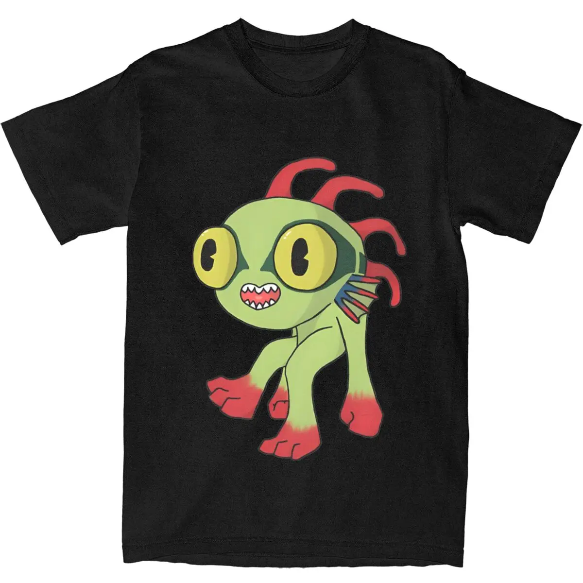 The Cute Murloc T-Shirt WOW Game Harajuku T Shirts Short Sleeves Funny Tops Beach Cotton Breathable 4XL 5XL 6XL Clothing