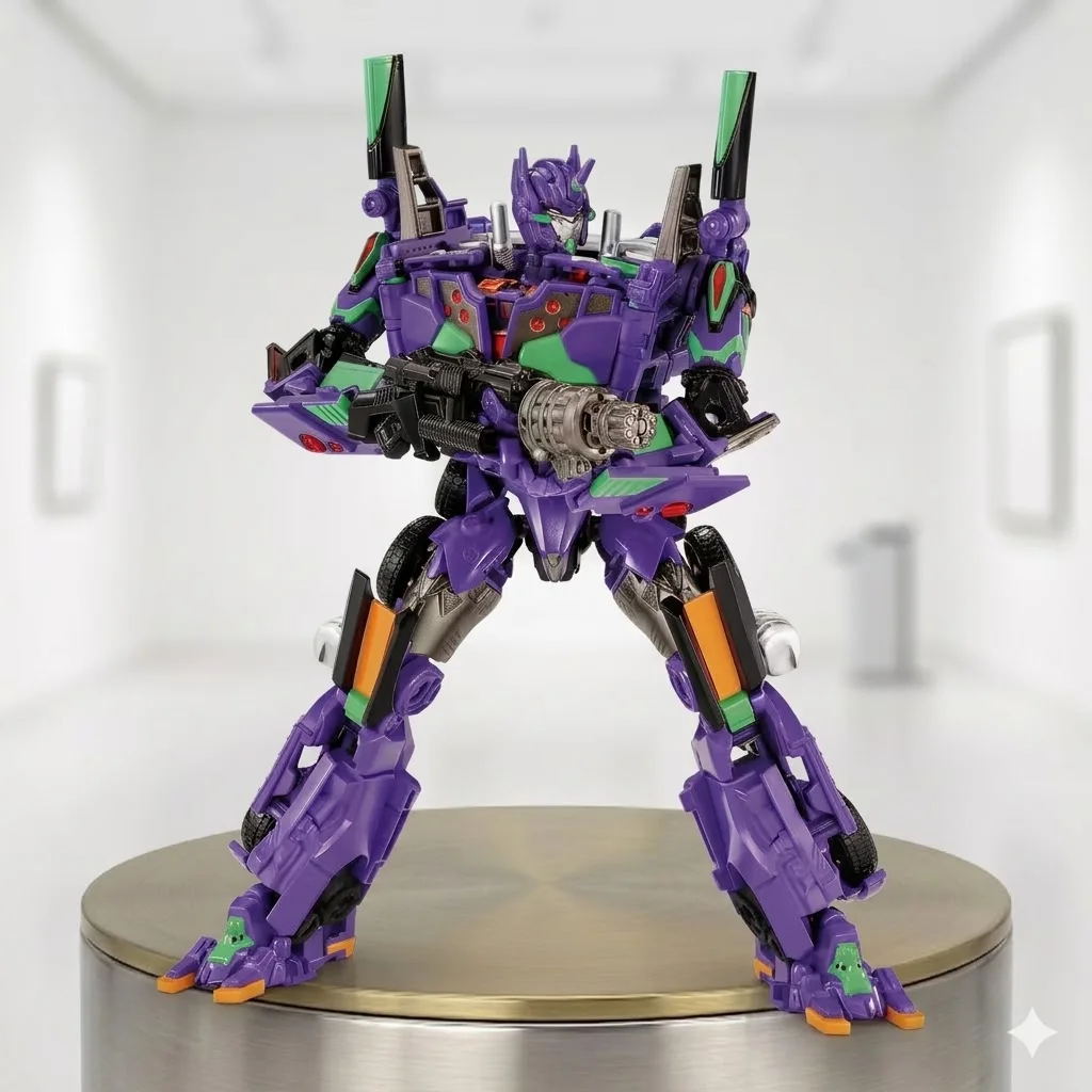 【Auf Lager】 Hasbro Transformers Takara T-Spark EVA Unit-01 Optimus Prime mit Verpackung, Transformierbares Spielzeug, Actionfigur, Sammlerstück