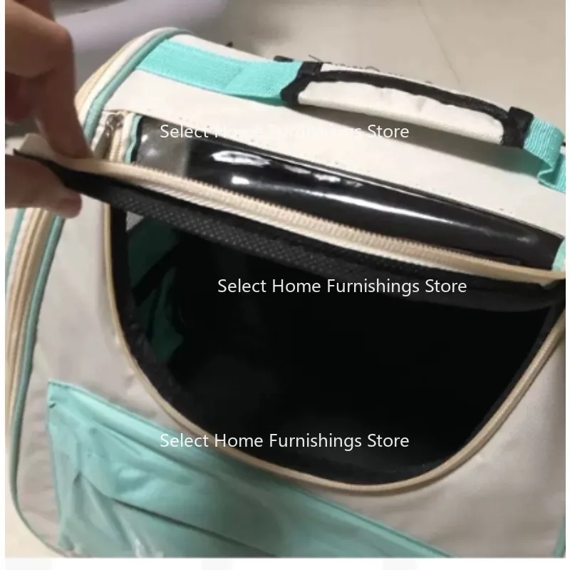 Suitable for Breathable Large-capacity Cat Bags, Double-shoulder Portable Pet Backpacks