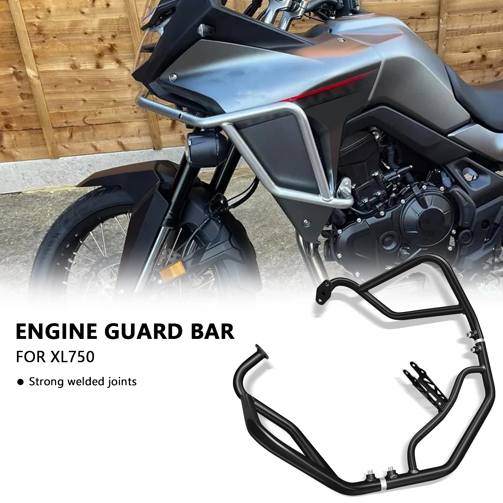 

Для XL750 xl750 xl 750 2023 2024 2025 мотоциклетный бампер, верхняя защитная рамка двигателя, защитная планка, защита от столкновений, защита от падения