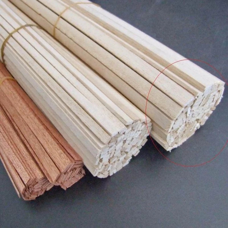 Wooden classical sailboat model hull wood 7mm paulownia wood strips 2mmx7mmx450mm 20 pieces for sale